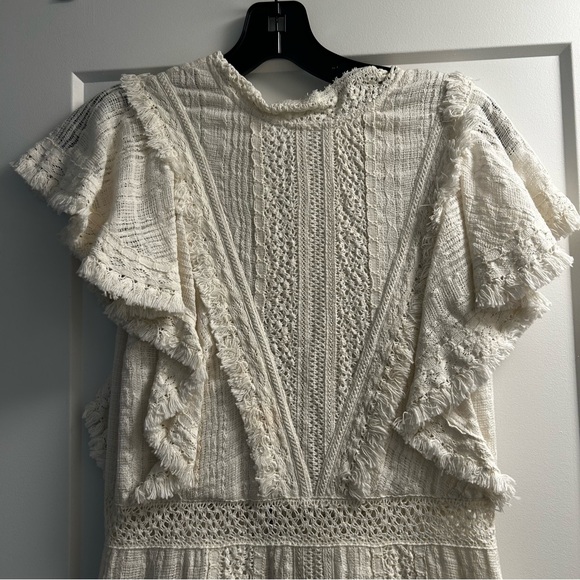 NWT Alice + Olivia Bea tiered ruffle dress size 4 - Picture 7 of 12